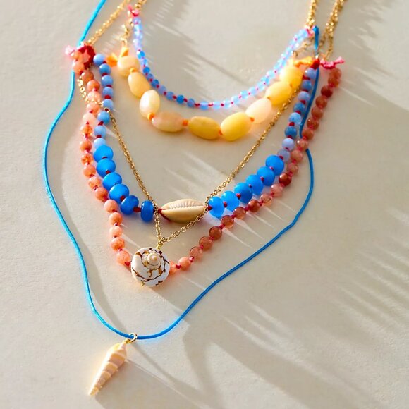 Hailee Semiprecious Beaded Necklace - Picture 2 of 4